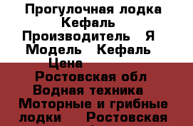 Прогулочная лодка Кефаль › Производитель ­ Я › Модель ­ Кефаль › Цена ­ 40 000 - Ростовская обл. Водная техника » Моторные и грибные лодки   . Ростовская обл.